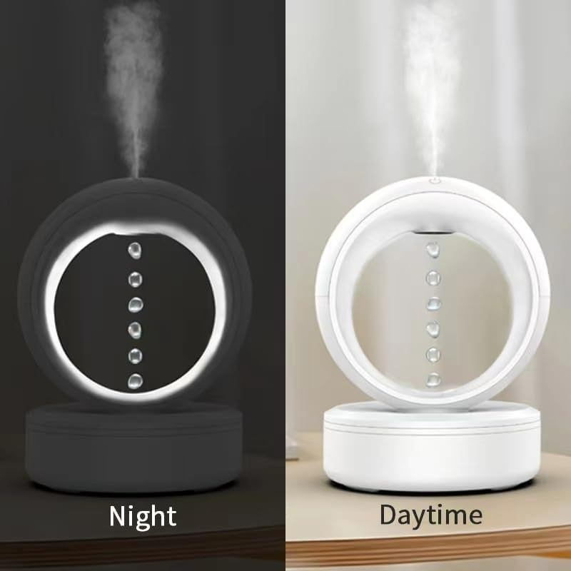 Humidificador Anti-Gravidade – Efeito Água Flutuante