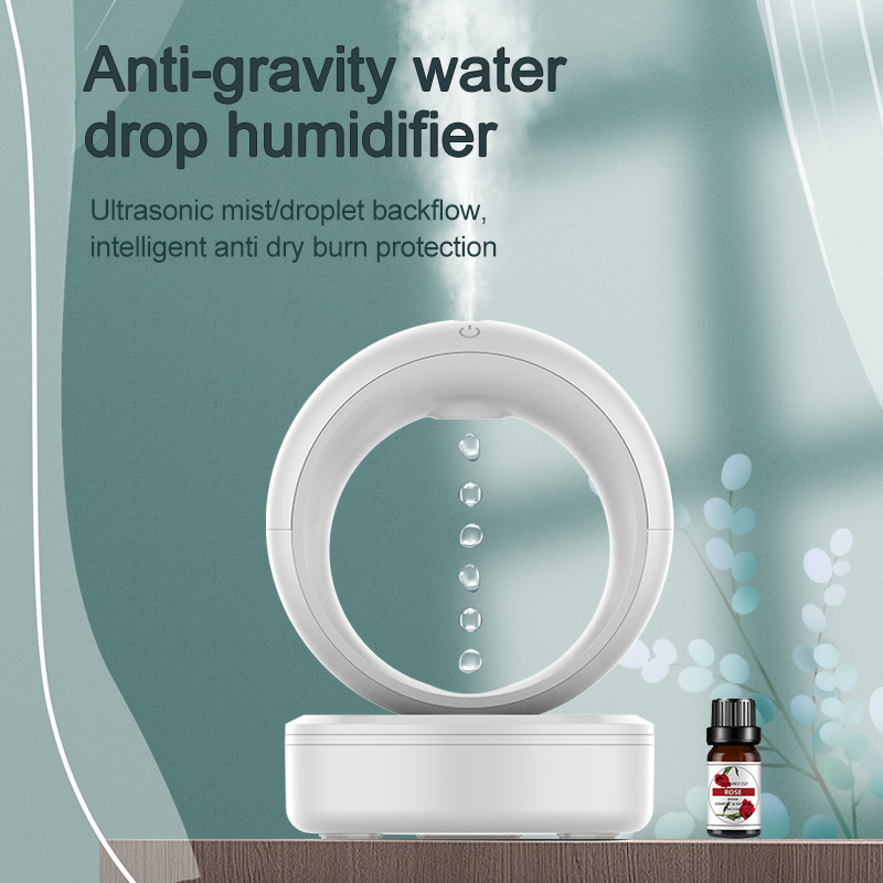 Humidificador Anti-Gravidade – Efeito Água Flutuante